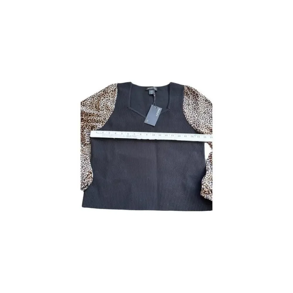 Bailey ladies top size XL. Black Tiger Color. Sliming. New With Tags - Picture 3 of 4